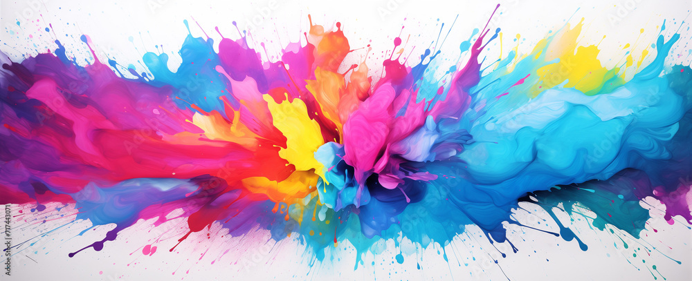 bright colorful abstract background art