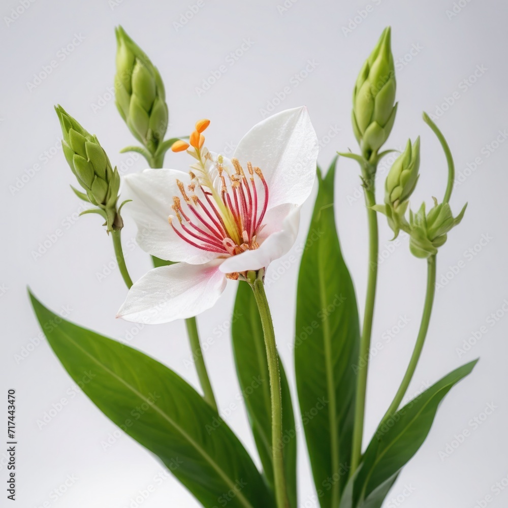 Obraz premium lily isolated on white