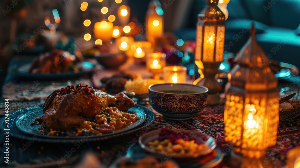 Festive Dinner Setting for Ramadan Festive Dinner Setting for Ramadan