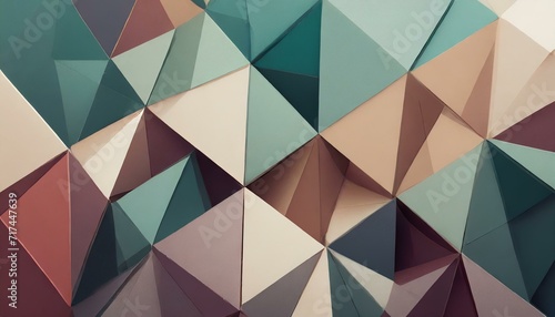 seamless geometric pattern modern geometric 3d mosaic graphics lowpoly template as backdrop abstract background with polygons squares and lines pattern for presentation and copy space banner gray and 