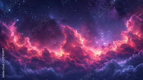 Nebula Galaxies Space Elements This Image  Background Banner HD