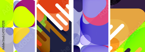 Geometric elements abstract backgrounds for wallpaper, business card, cover, poster, banner, brochure, header, website