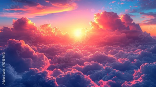 Please Write Message Sky, Background Banner HD © Alex Cuong
