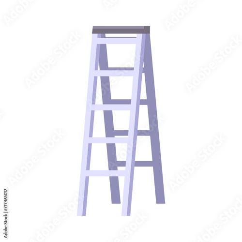 Step Ladder Icon Vector Illustration