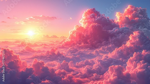 Thick Clouds Sky, Background Banner HD