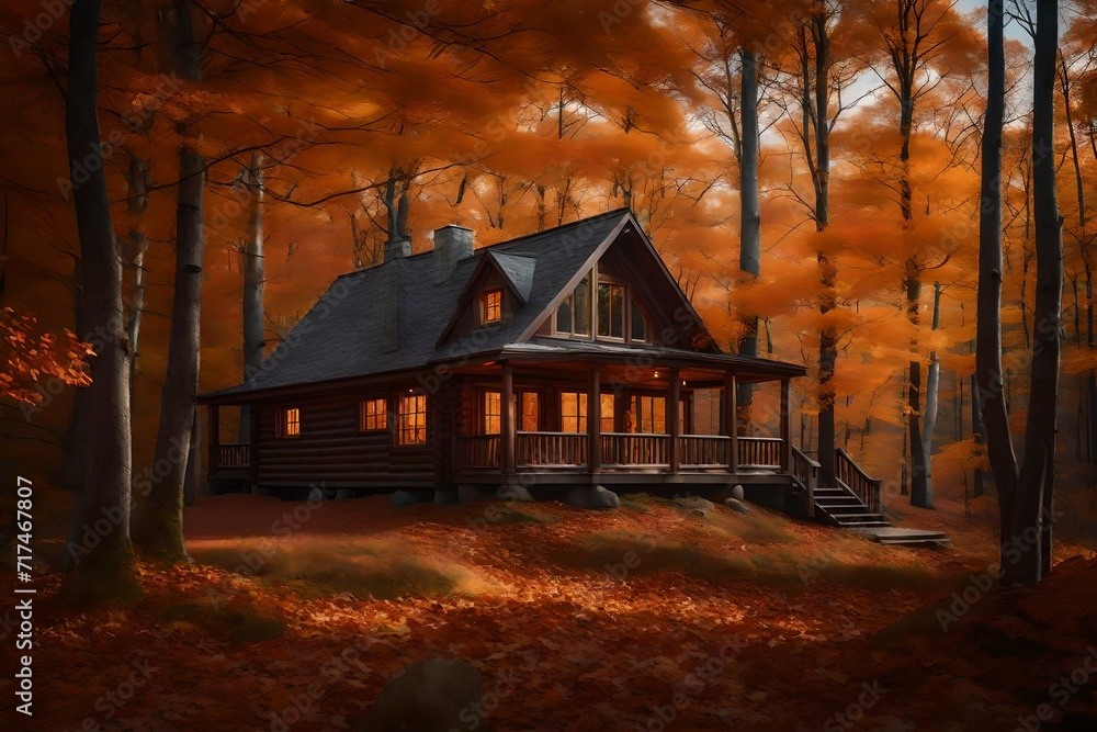 house in the woods house in the woods