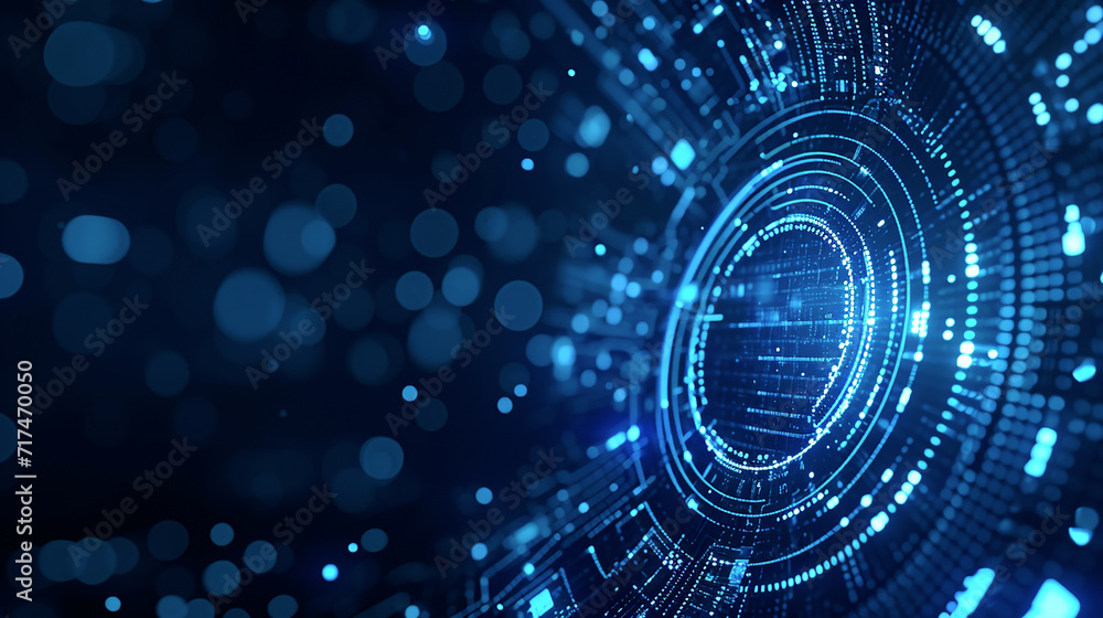 Fototapeta premium Abstract network information background, web science, technology, data center, 5G connection, future, digital light