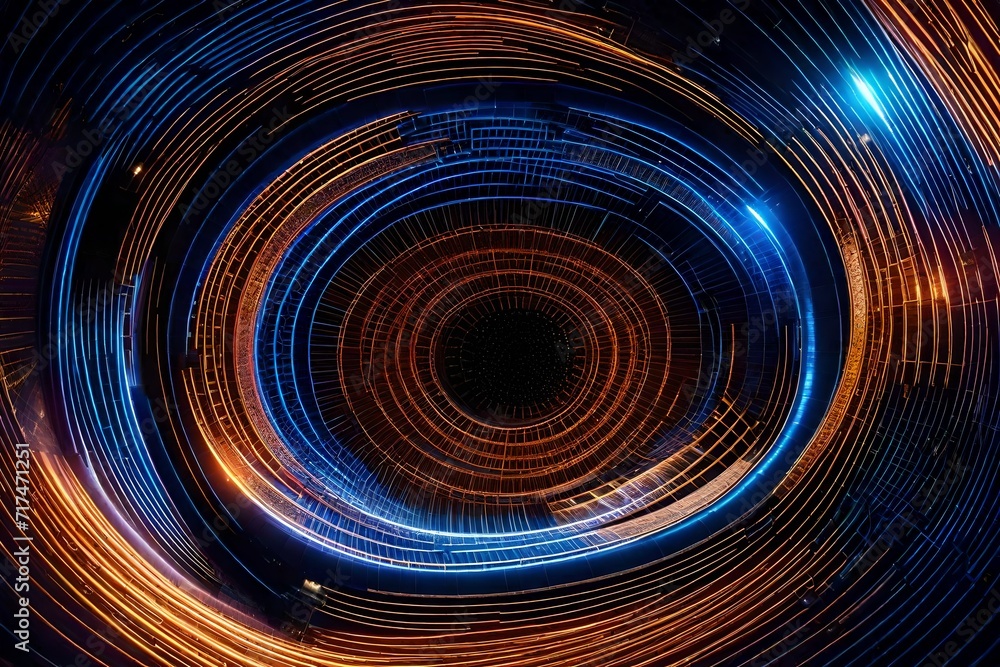 Fototapeta premium fractal burst background