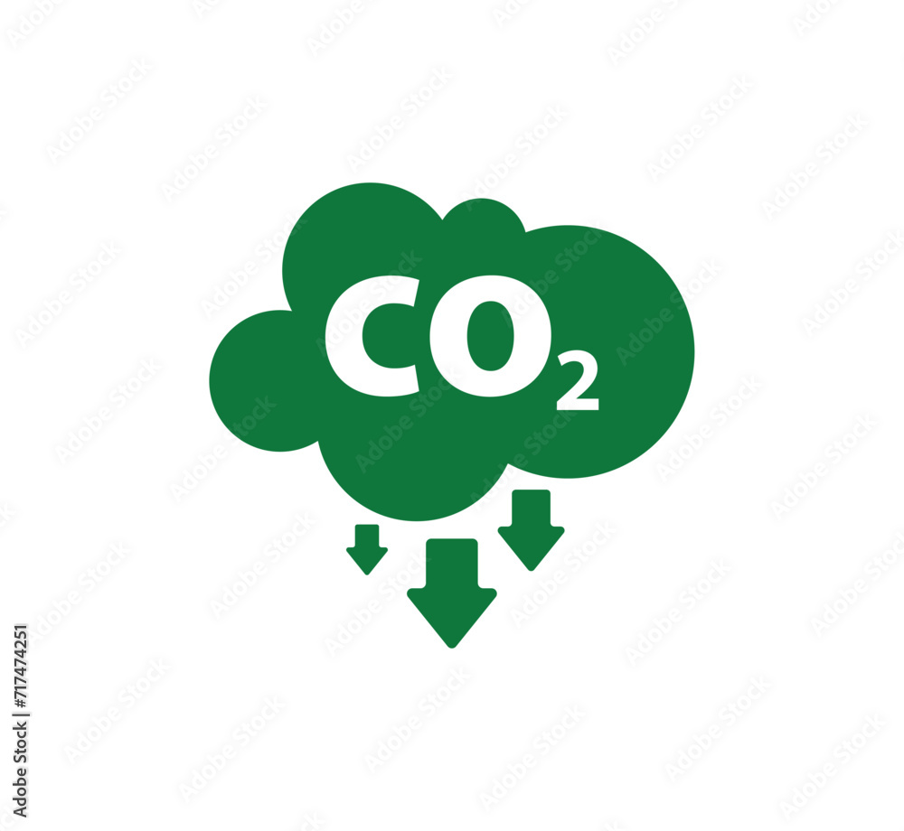 reducing CO2 emissions to stop climate change. green energy background reducing CO2 emissions to stop climate change. green energy background