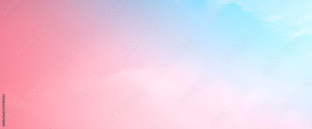 Light pink and light blue gradient, bright colors, backgrounds, illustrations, color pairs, Generative AI