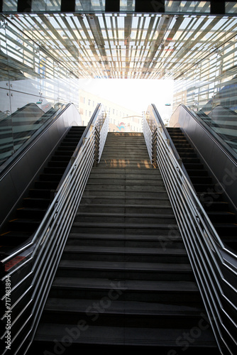 Fototapeta Naklejka Na Ścianę i Meble -  Staircase subway