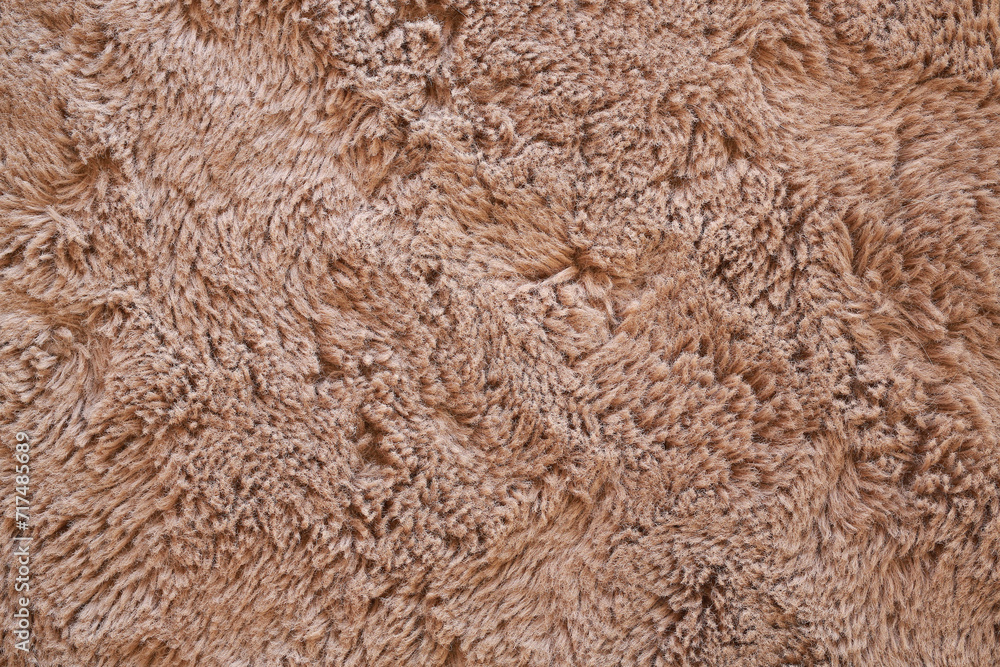 Brown fur texture background. Top view and close up. Brown fur texture background. Top view and close up.