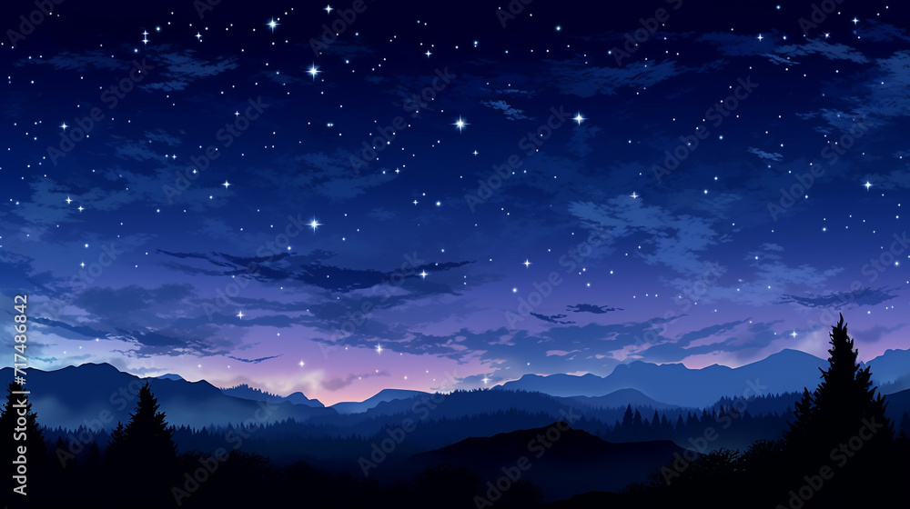 Naklejka premium sky with clouds