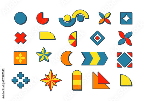 Free Download Abstract Geometric Element Shape Set - GFXLoad