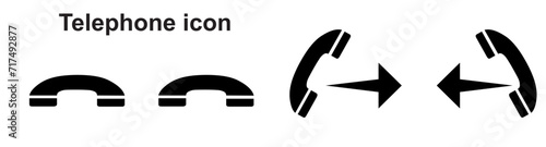 Call icon vector for web and mobile app. telephone sign and symbol. phone icon. contact us