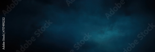 Black dark azure cobalt sapphire blue abstract background. Color gradient. Geometric shape. Wave, wavy curved line. Rough grunge grain noise. Light neon metallic shine shimmer bright. Design © Nice Seven