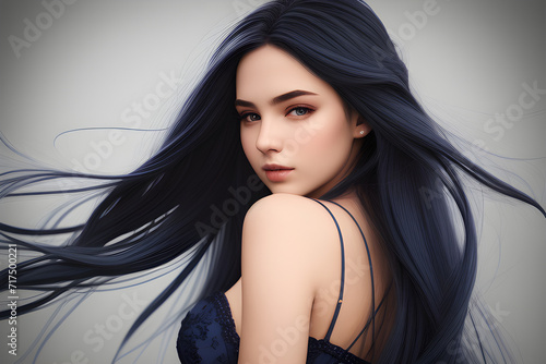 portrait of a woman. Generative AI