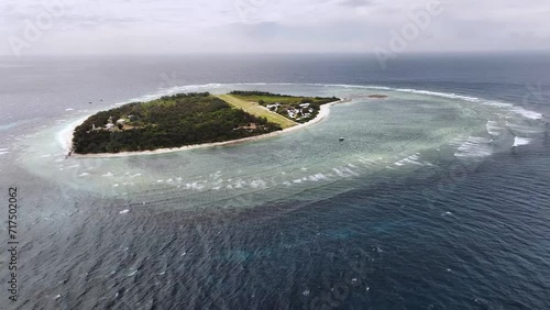 호주 퀸즈랜드 레이디엘리엇 섬 항공 뷰 photo