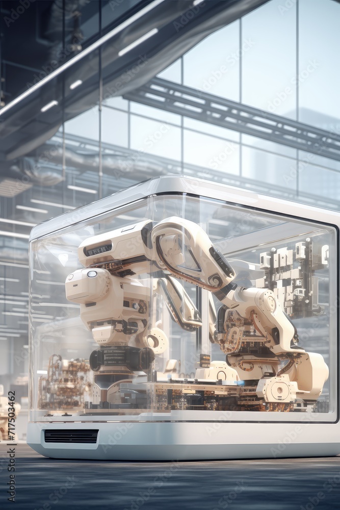 Automated Manufacturing: Robots in the Factory of Tomorrow