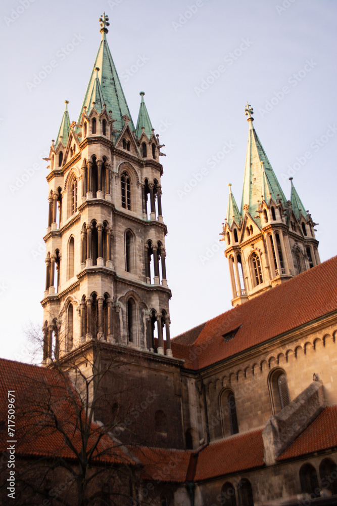 Fototapeta premium Inside the cathedral of Naumburg, UNESCO world heritage