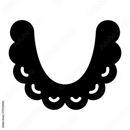 straightens teeth glyph icon