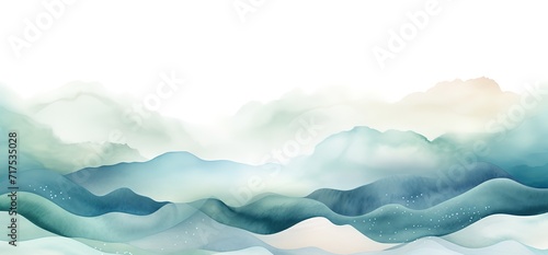 a trendy and wavy abstract background design, can be used as a background for your pots, banners and text media. photo