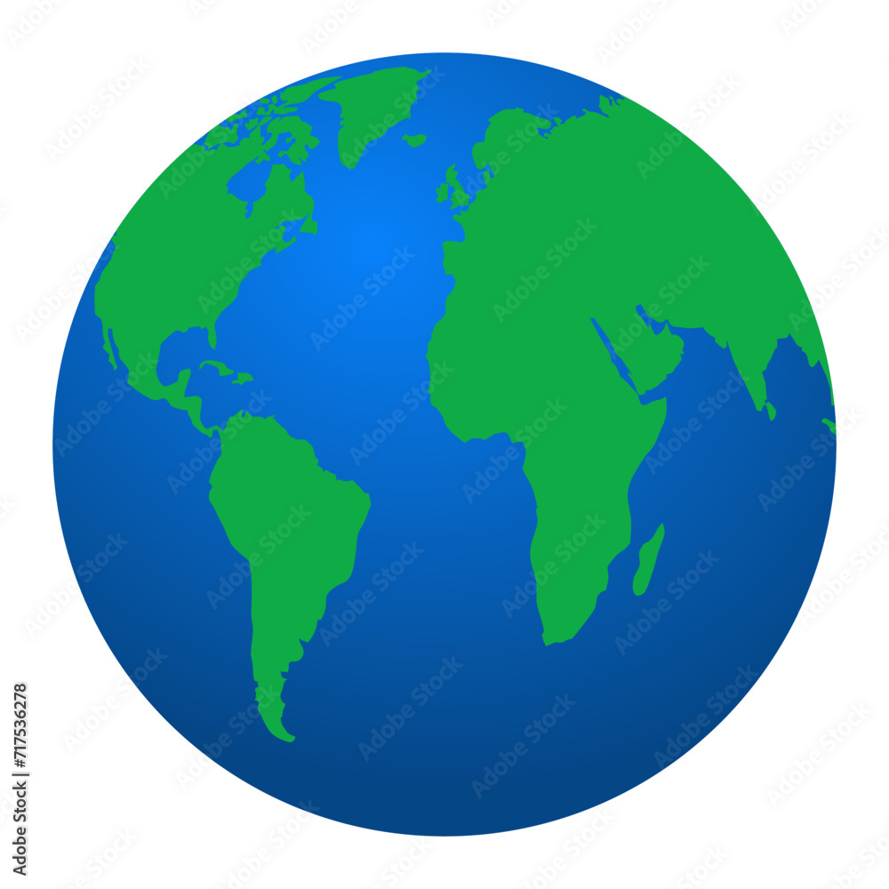 Fototapeta premium Earth vector vector illustration 