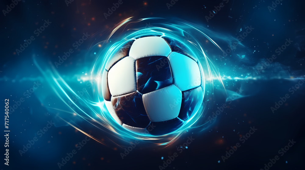 Naklejka premium super bowl background, american football banner
