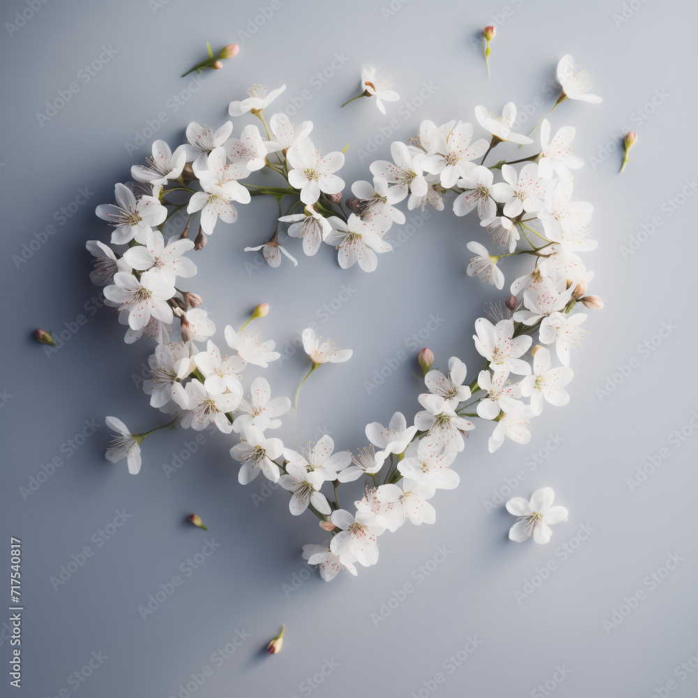 A delicate and ethereal sakura blossom, symbolizing the beauty and renewal of spring, captures the heart with its pure white petals A delicate and ethereal sakura blossom, symbolizing the beauty and renewal of spring, captures the heart with its pure white petals