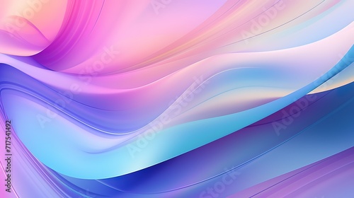 The pink  blue  and purple background is wavy and dynamic. generative AI