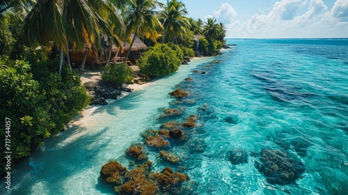Island Bliss  Romance in the Maldivian Sun
