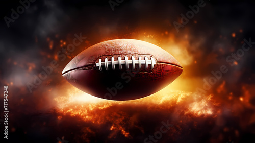 American football background, traditional super bowl banner poster