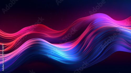 Abstract background blue and pink color with gaussian blur smooth and waves concepts,,
Abstract multicolor wavy line of light, neon glowing lines, magic energy space light concept, abstract background photo