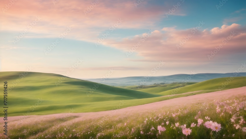 A very beautiful landscape presenting a view of mount and sky meeting at horizon ai generative A very beautiful landscape presenting a view of mount and sky meeting at horizon ai generative