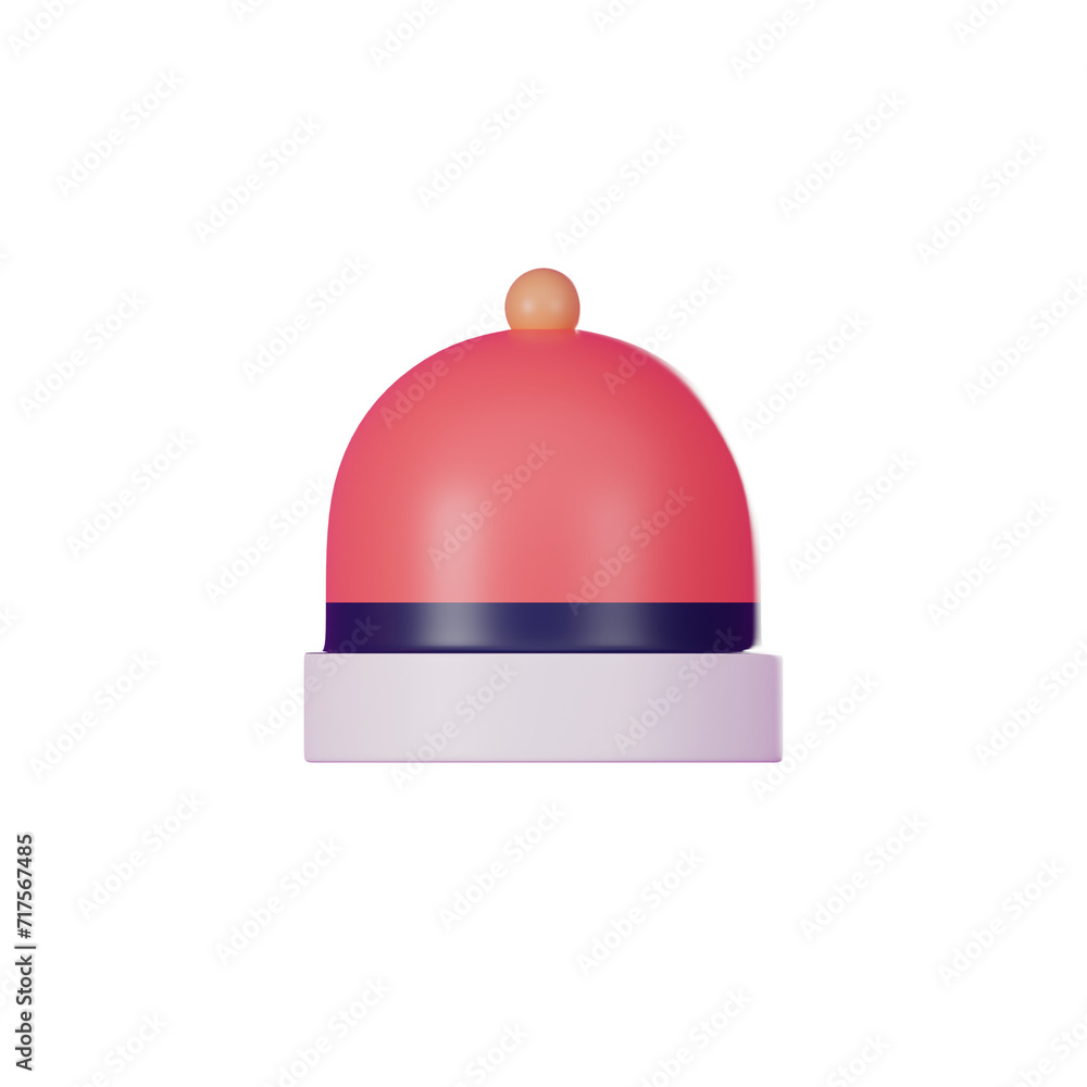 Winter Hat 3D Icon render High Quality and transparent background Winter Hat 3D Icon render High Quality and transparent background