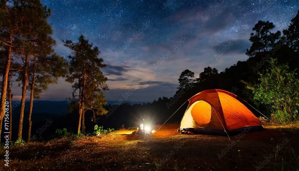Starlit Retreat: Discovering the Magic of Forest Camping After Dark