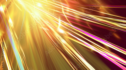 Radiant Streaks Of Light Abstract Background. Copy paste area for texture