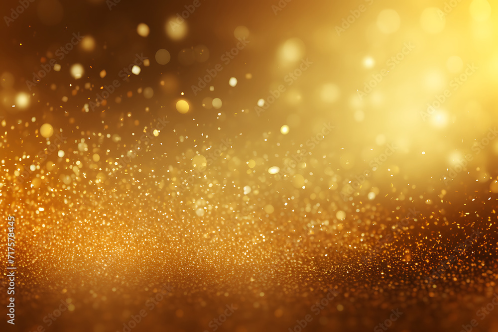 Goldener, leuchtender Glitzer Hintergrund Goldener, leuchtender Glitzer Hintergrund