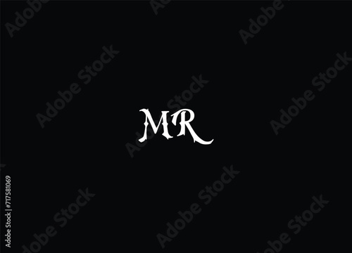 Best MR letter logo design 