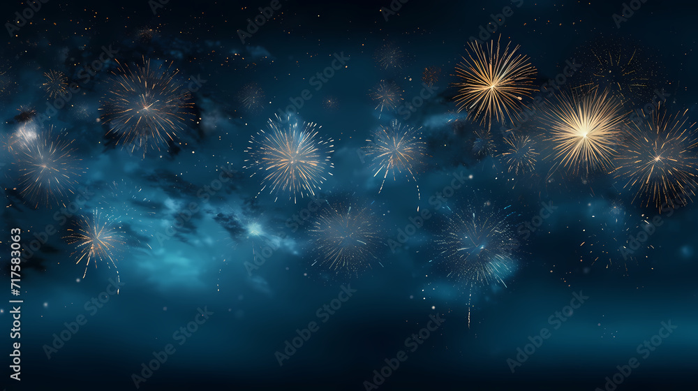 Beautiful creative holiday background. Fireworks and sparkles Beautiful creative holiday background. Fireworks and sparkles