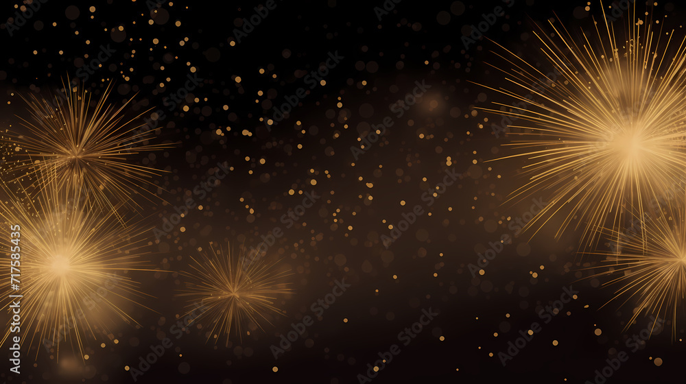 Beautiful creative holiday background. Fireworks and sparkles Beautiful creative holiday background. Fireworks and sparkles