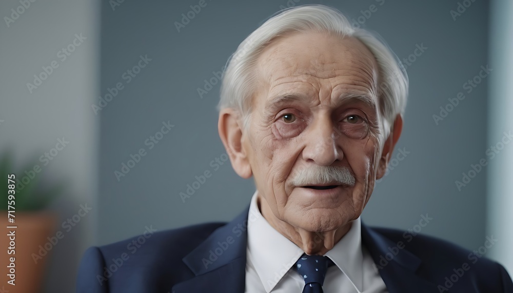 modern aged man in office modern aged man in office