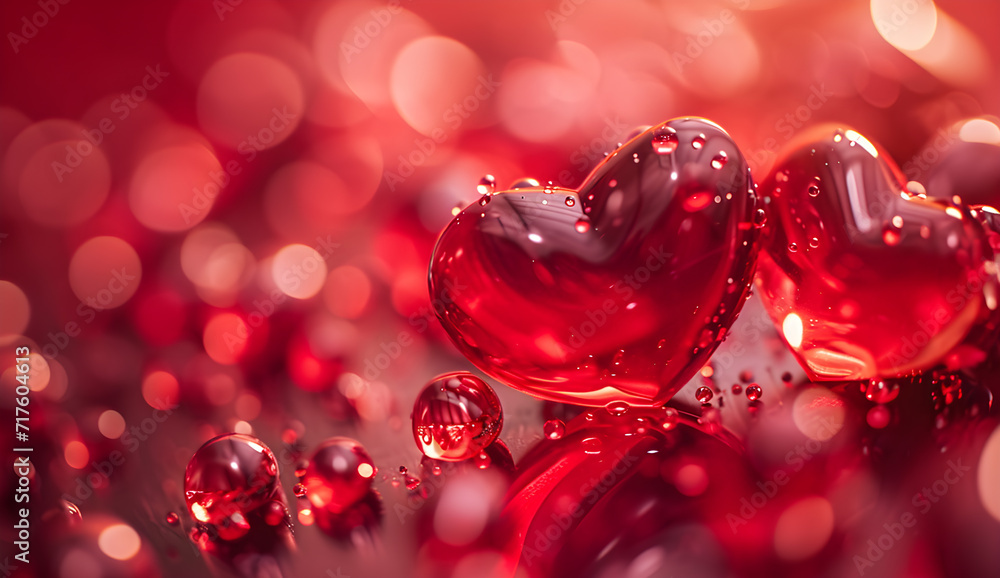 Red Heart, Valentine's Day Concept Red Heart, Valentine's Day Concept