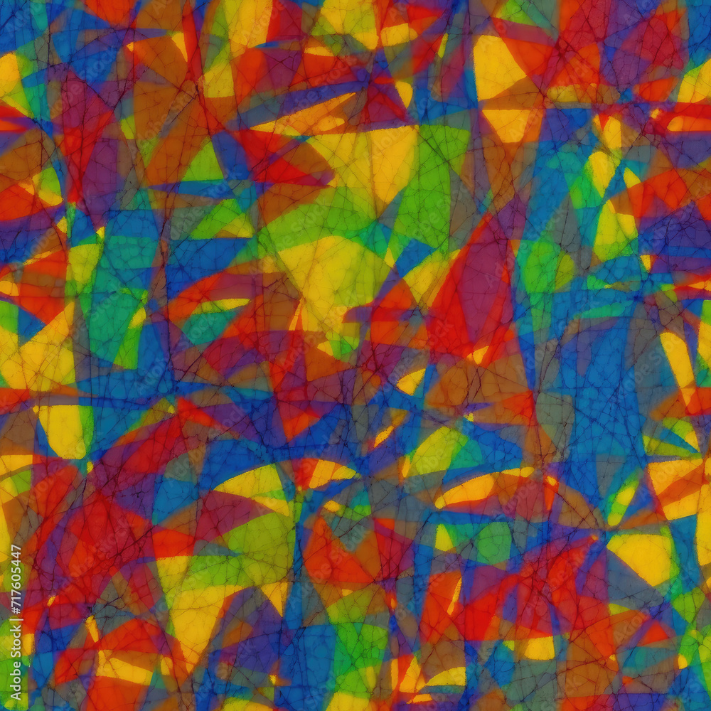 Abstract seamless pattern. AI generated.	