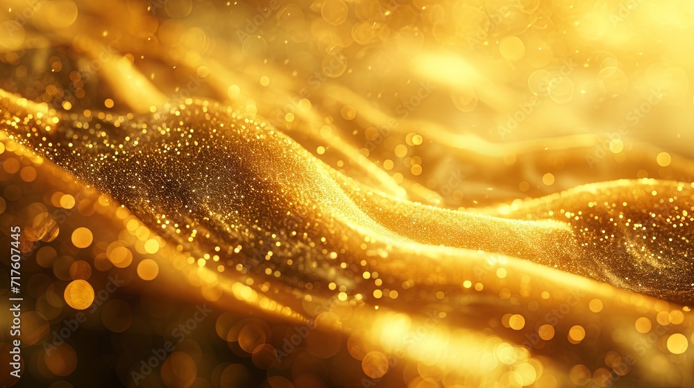 Gold-colored wallpaper, very bright, luxury simulation Gold-colored wallpaper, very bright, luxury simulation
