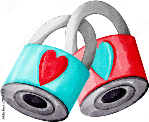 lock heart