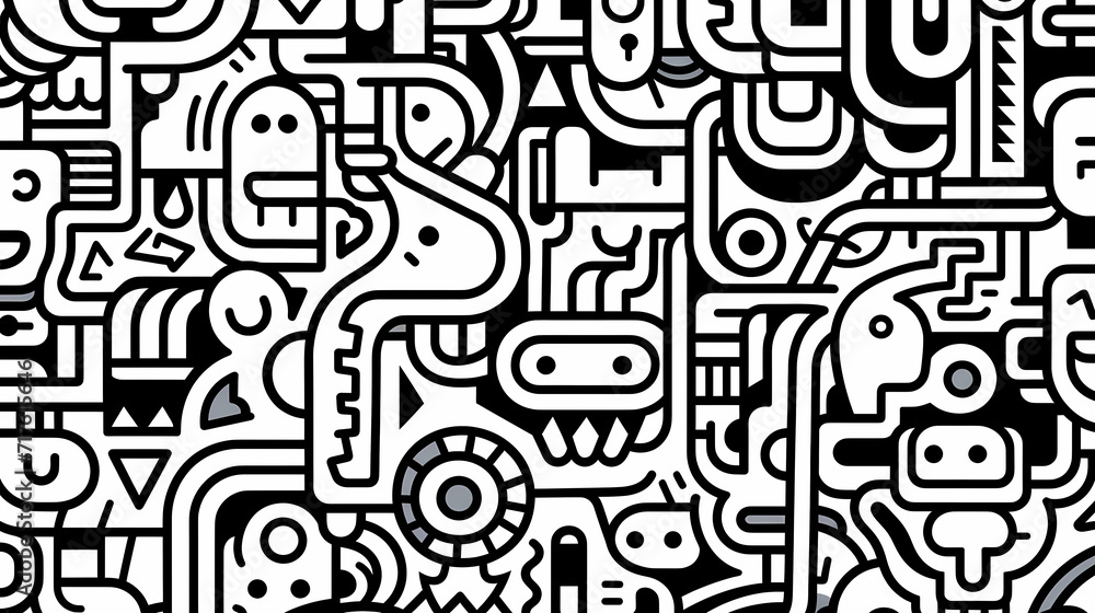 Cute graffiti art abstract background poster web page PPT, art background Cute graffiti art abstract background poster web page PPT, art background