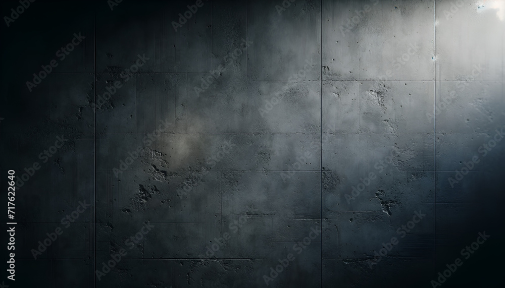 Black wall texture rough background dark . concrete floor.
Generative AI. Black wall texture rough background dark . concrete floor.
Generative AI.