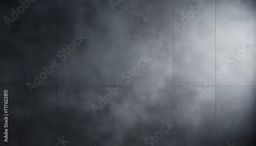 Black wall texture rough background dark . concrete floor. Generative AI.