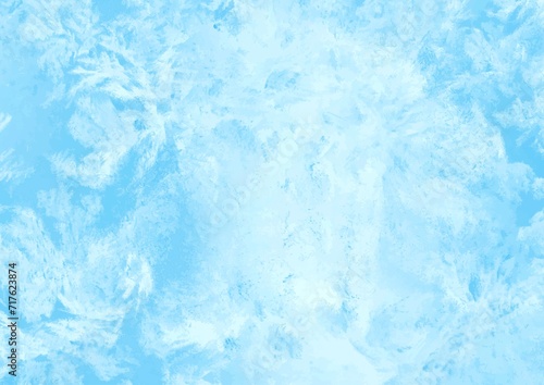 Abstract Winter Ice Style Texture Background 1